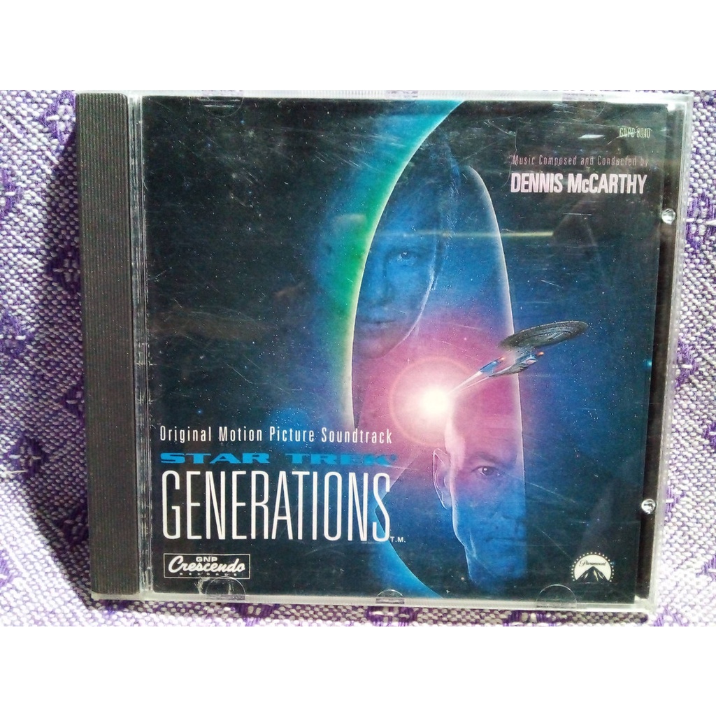 Cd Star Trek Generations Soundtrack - Importado - Ag25