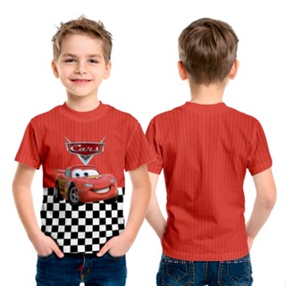 Camiseta Infantil Básica - Carros