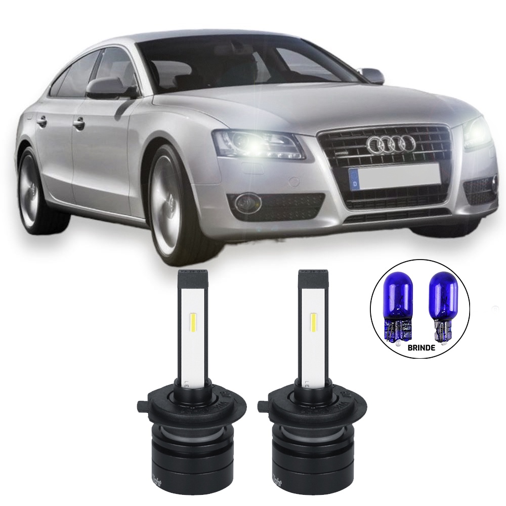 Super Led Farol Baixo S14 Audi A5 2007 a 2016