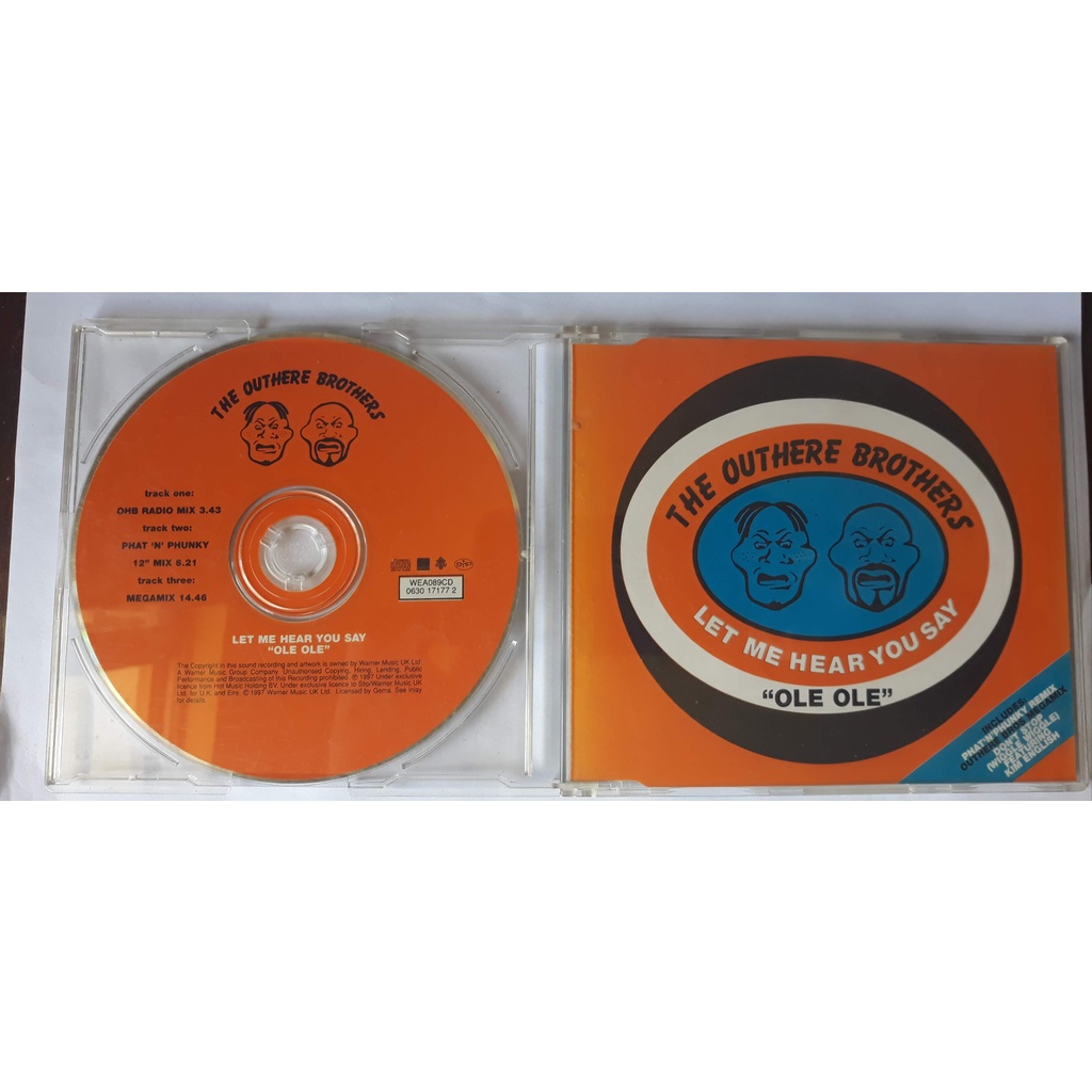 Cd The Outhere Brothers Let Me Hear You Say - Importado