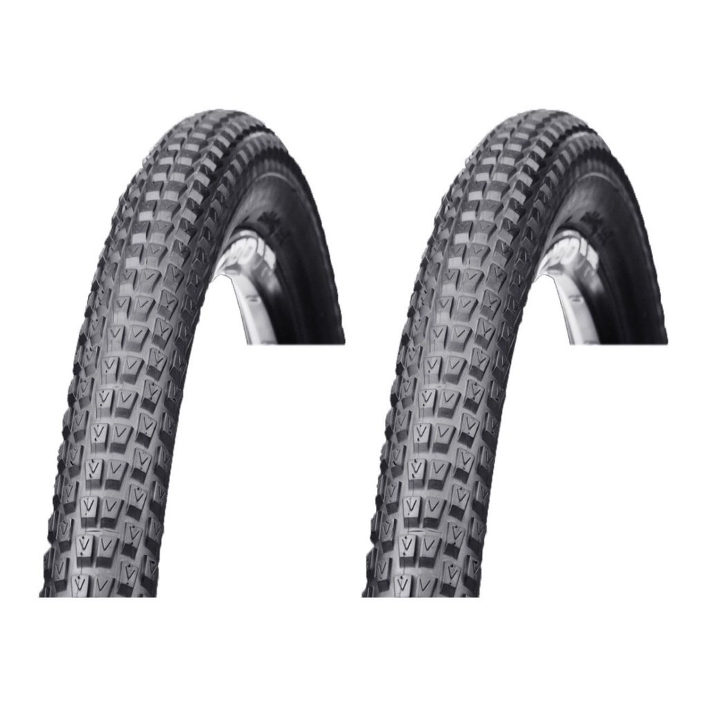 Par Pneus Bicicleta Vee Rubber Katana Aro 27.5 X 2.10 Bike Mtb Cravo Balão