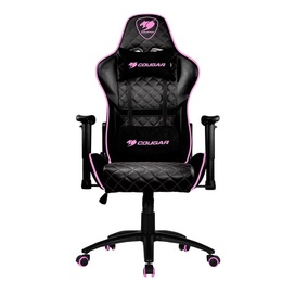 Cadeira de escritório Cougar Armor Titan Pro gamer ergonômica preta e royal  com estofado de couro sintético y suede