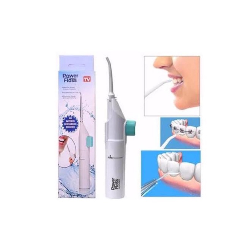 Irrigador Jato Agua Limpeza Oral Dental Power Floss Higiene Bucal