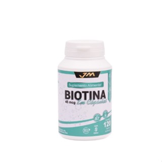 Biotina Original 120 Cápsulas JMSuplementos