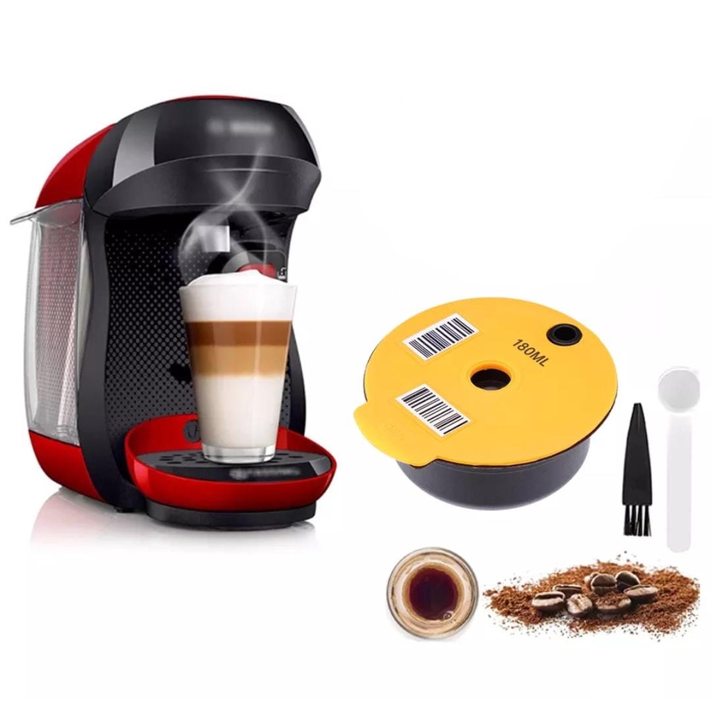 Cápsula Recarregável Icafilas Caff Bosch Tassimo Original