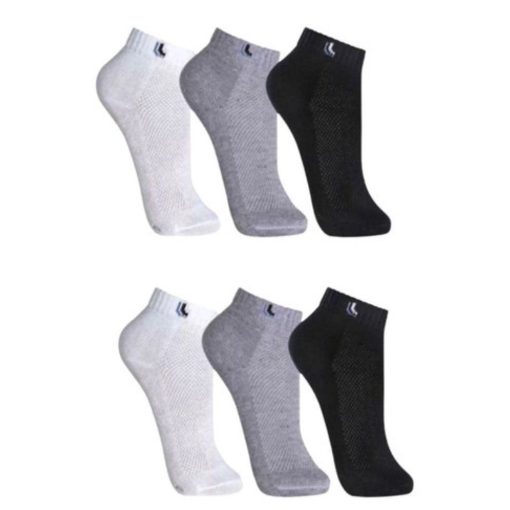 Kit 6 Pares Meia Masculina Lupo Cano Curto Algodão Unissex Original Ref: 3225 em Oferta na Shopee