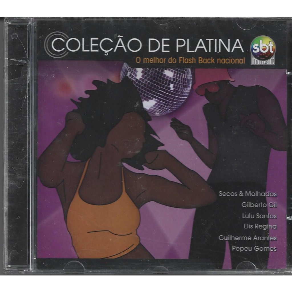 Cd Coleção de Platina (Secos & Molhados Belchior Lulu Santos Vanusa outros) - 2008 - LACRADO