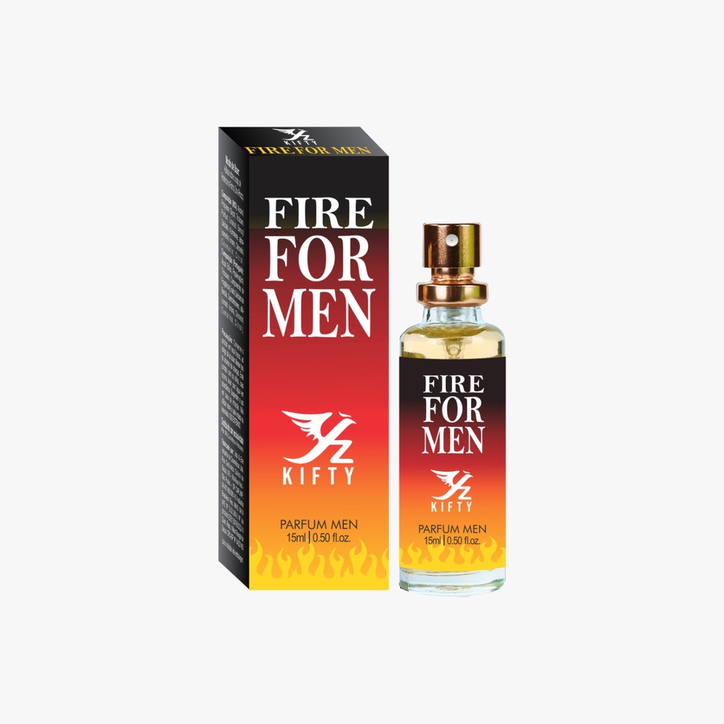 Perfume 15ml Fire For Men Kifty Excelente para bolso