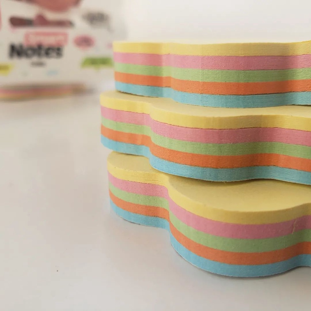 BLOCO SMART NOTES FLOWER | Shopee Brasil