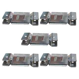 5 Pares de Conector de Encaixe para Móveis Sofá Cabeceira Painel Zincado