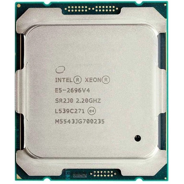 Processador (CPU) Intel XEON E5 2696 V4 22 núcleos (cores) a 2.2Ghz 55Mb LGA 2011-3 (2011-v3) 14nm