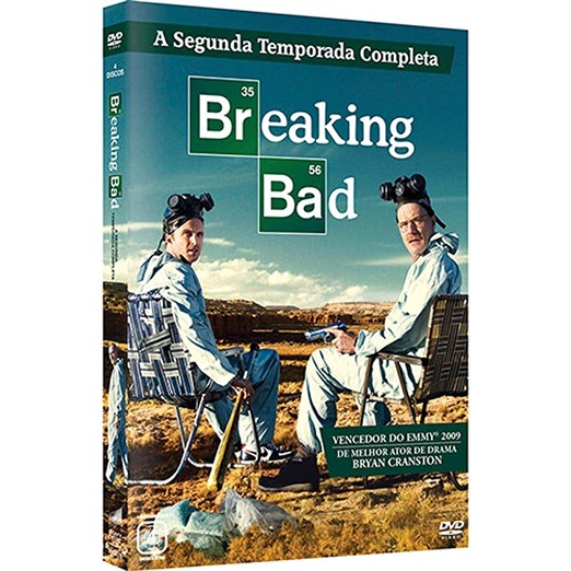 DVD Box Séries | Breaking Bad 2º Temporada | 4 Discos | 2009 Original