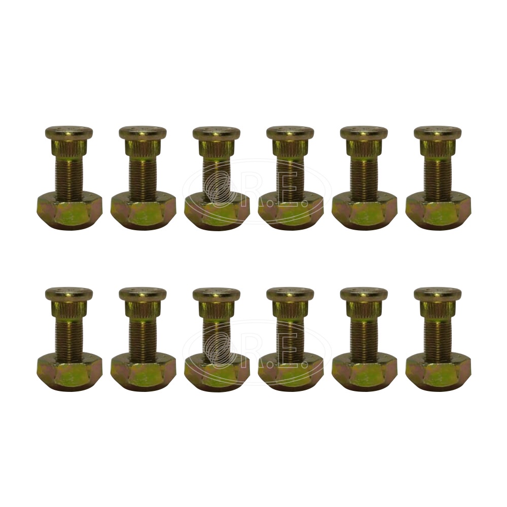 Parafuso Cubo Dianteiro Trator Massey Ferguson 50x / 55x / 65x / 235 / 250 / 265 / 275 - Jogo 12 Peças