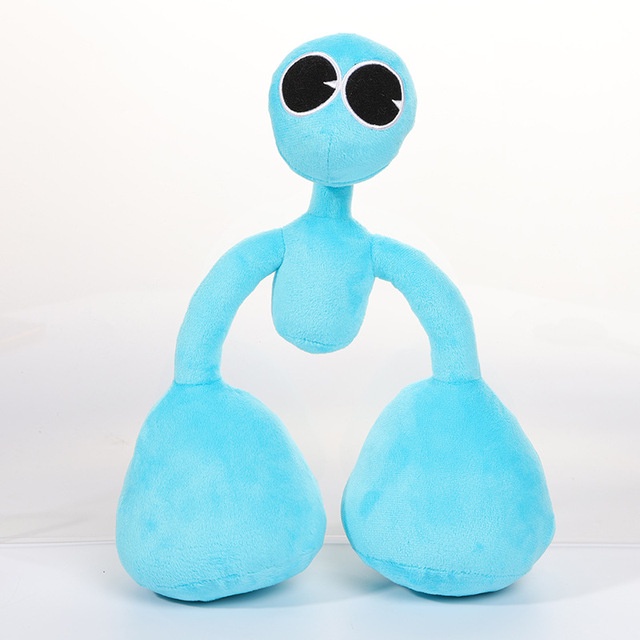 Boneco Pelúcia Azul Rainbow Friends Capitulo 2 Roblox Jogo Chapter 2