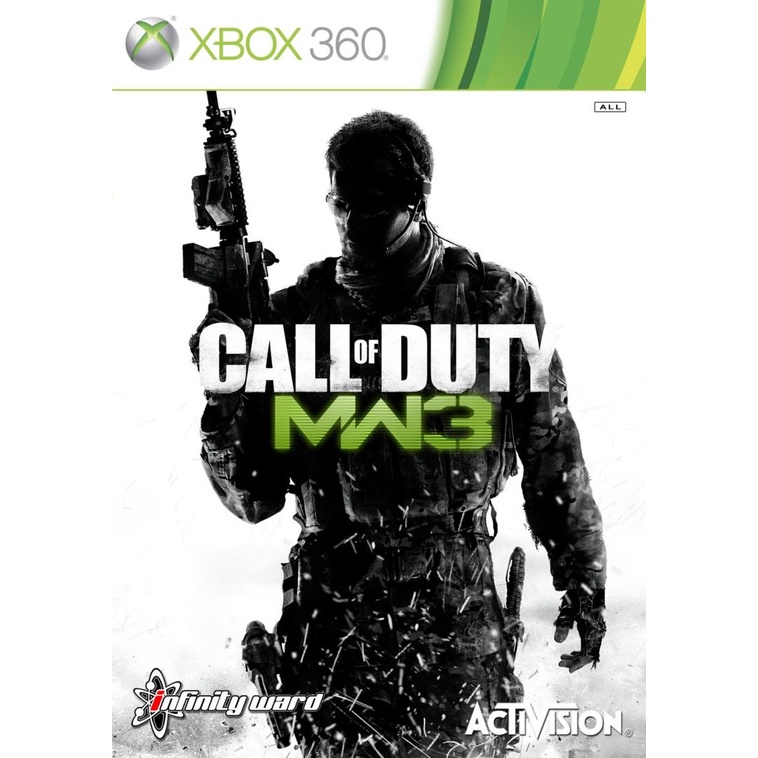 Call of duty mw3 modern warfare 3 xbox 360 - MIDIA FÍSICA