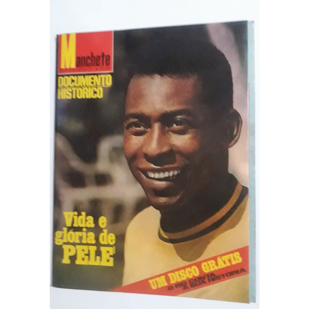 Revista Manchete - Vida E Glória De Pelé - Com Vinil