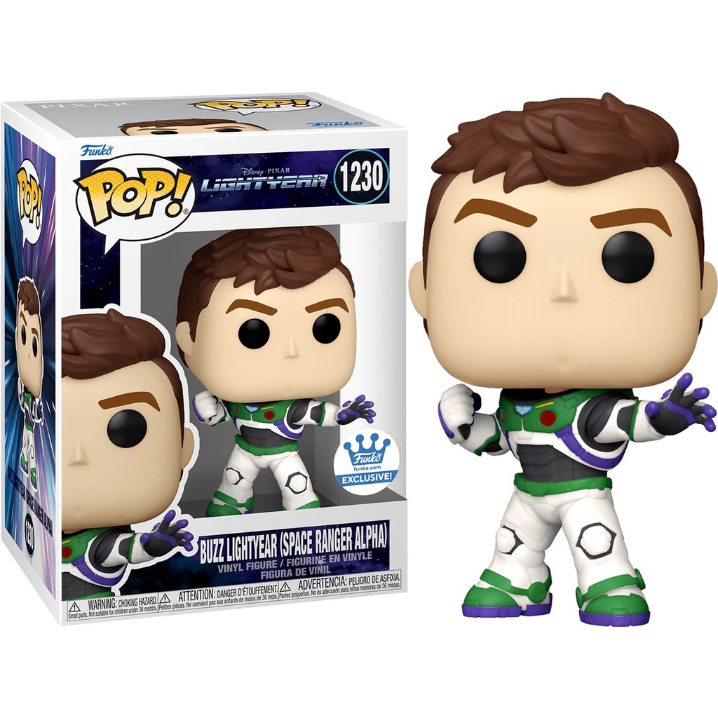 FUNKO POP DISNEY LIGHTYEAR BUZZ LIGHTYEAR - 1230- SPACE-RANGER NOVO ORIGINAL