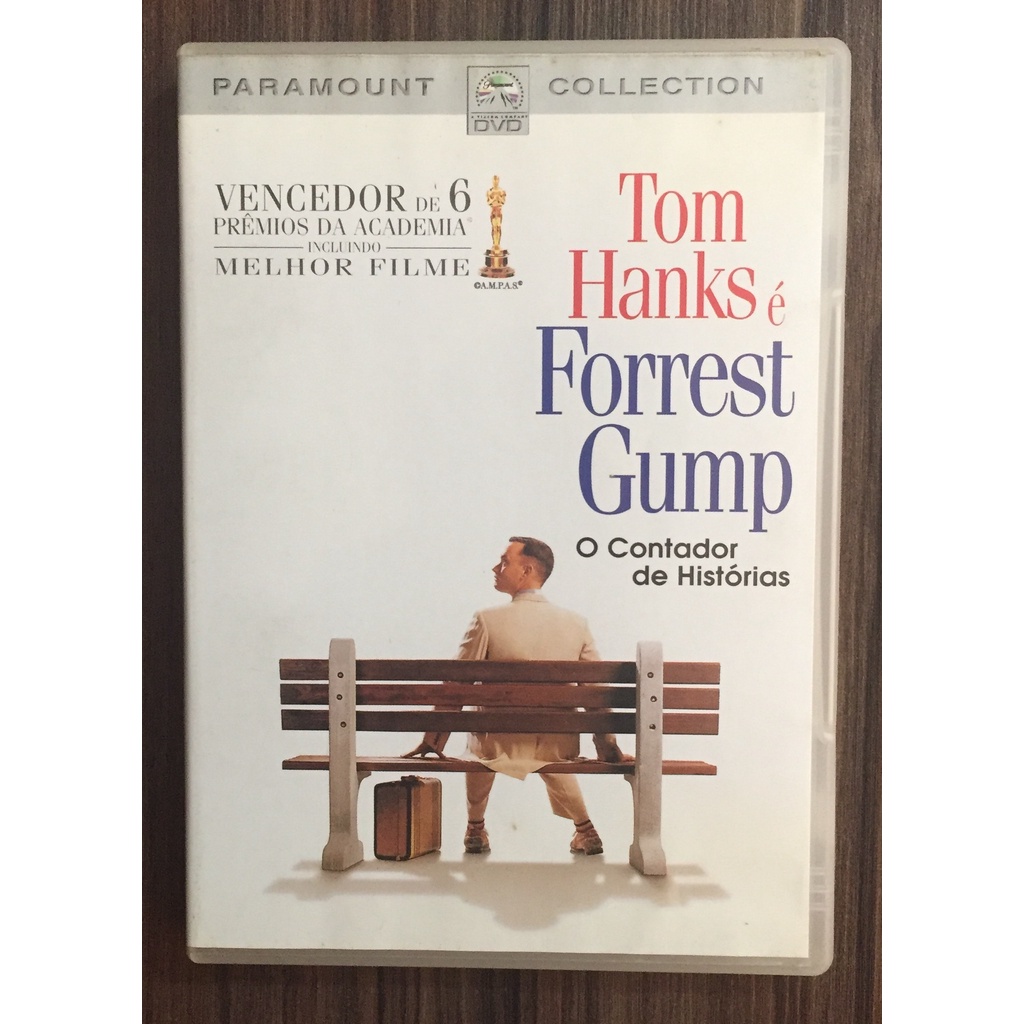 DVD Forrest Gump - O Contador de Histórias | Original | Tom Hanks | Filme