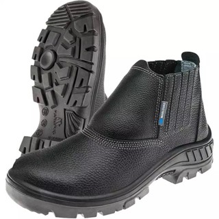 Bota Botina De Segurança Com Bico De Aço Solado Pu Marluvas