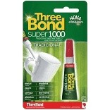 Super Cola Tudo Adesiva 2gr Threebond Super 1000 com 42un ou Unitário