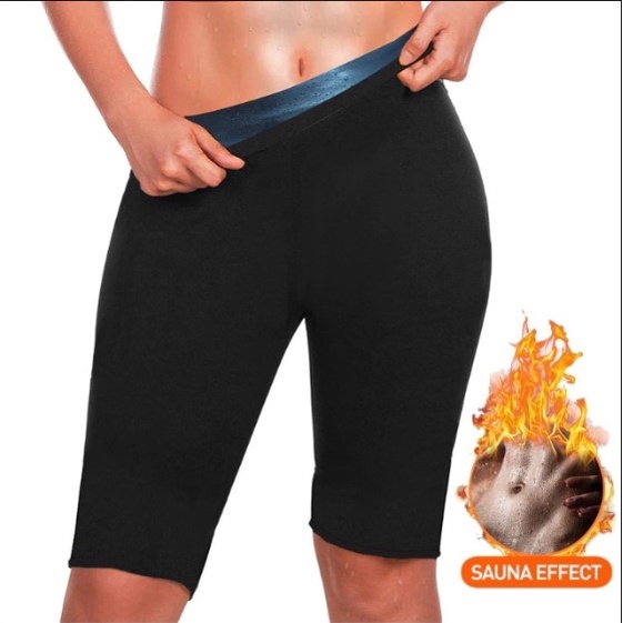 Bermuda Queima Gordura Bermuda Exercícios Sweat Shaper. em Oferta na Shopee
