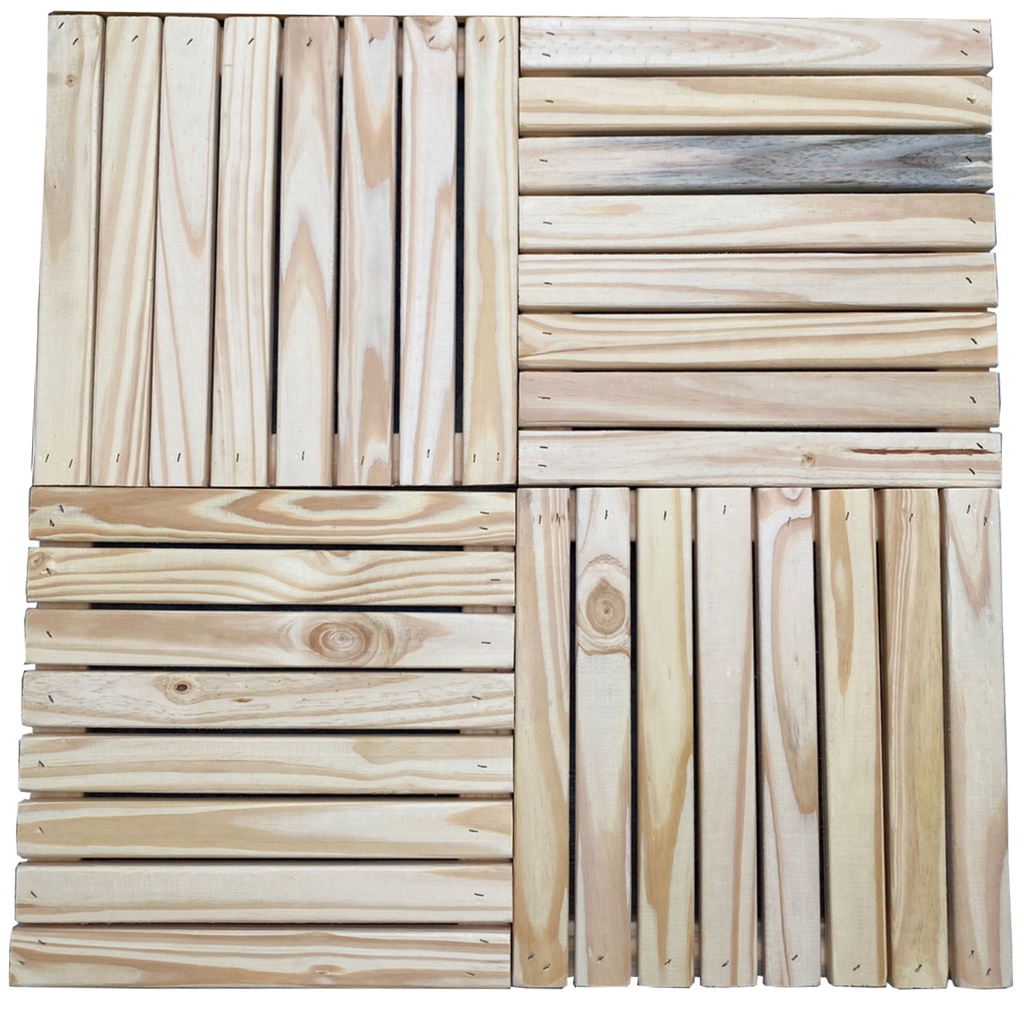 Deck Madeira Jardim Suporte Para Vasos 40x40cm