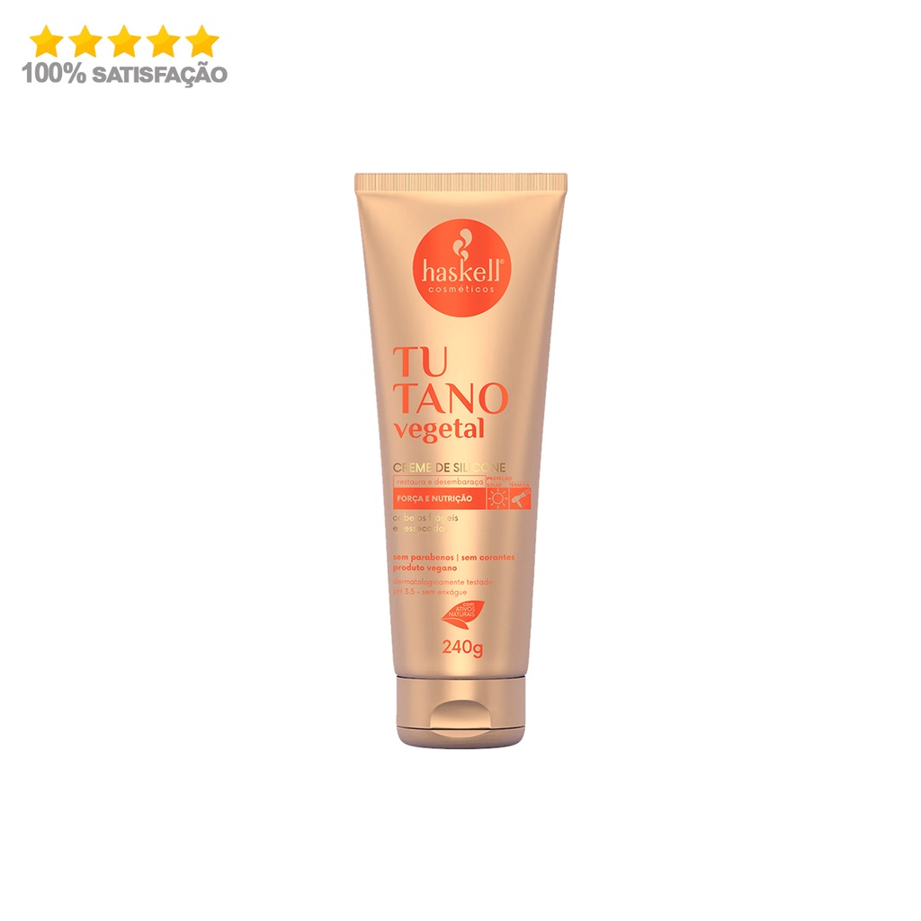 Haskell Cosméticos Creme De Silicone Tutano 240g Leave In