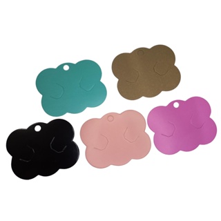 100 Cartelas Tag Nuvem para Laço Presilha Embalagem Colorida em Oferta na Shopee