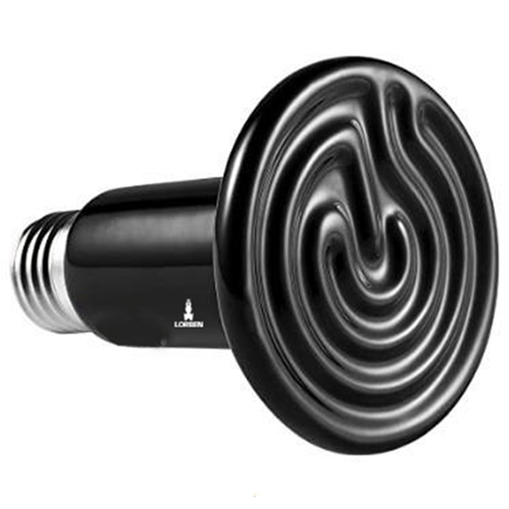 Lâmpada Cerâmica Aquecedor Infravermelho Terrários Répteis Anfíbios Aves 75W Lorben em Oferta na Shopee