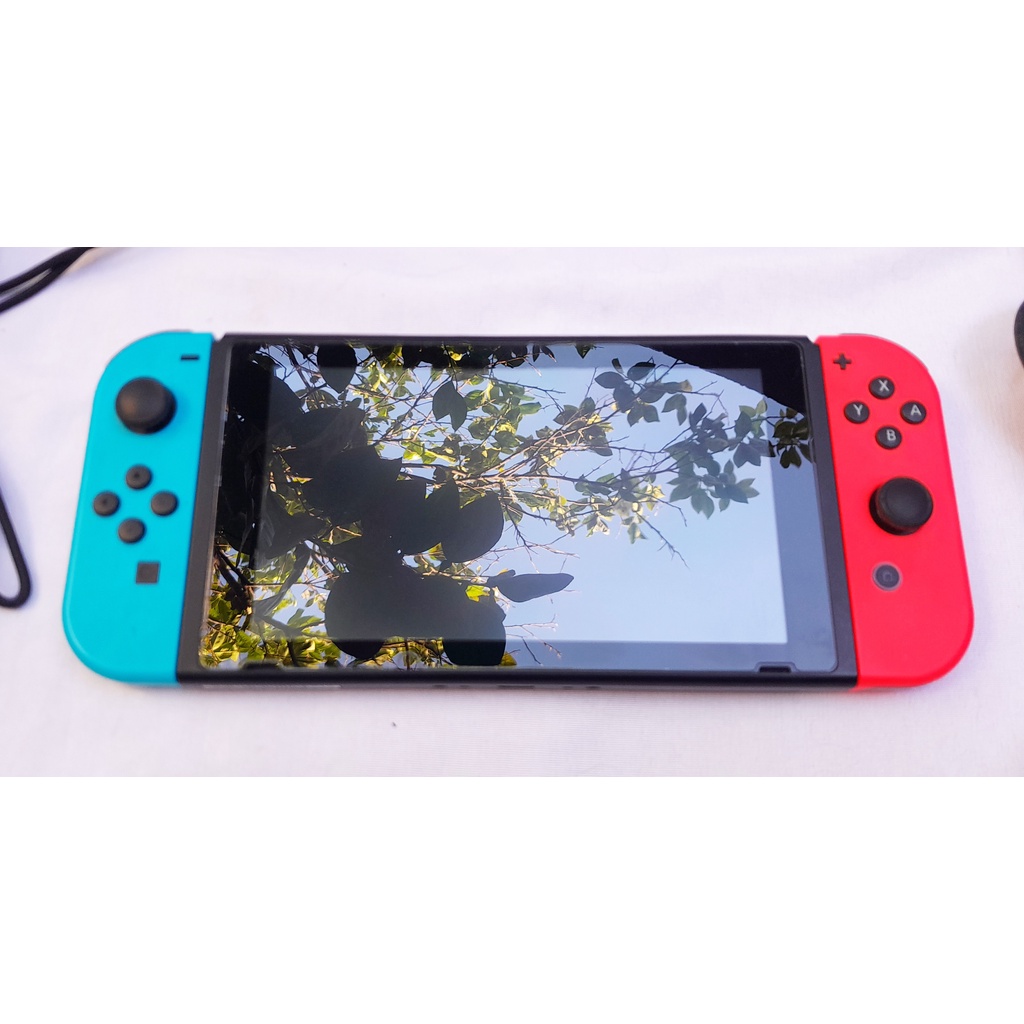 Nintendo Switch Azul E Vermelho Neon Shopee Brasil