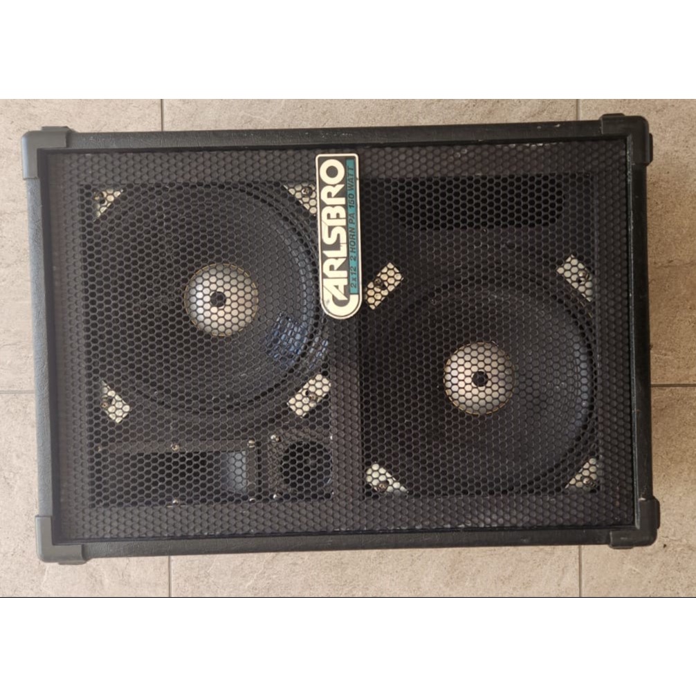 Caixa De Som Amplificada Carlsbro 2x12 2 Horn Pa 150 Watt