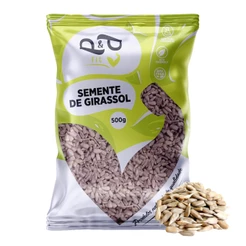 Semente de Girassol Sem Casca Crua - 500g