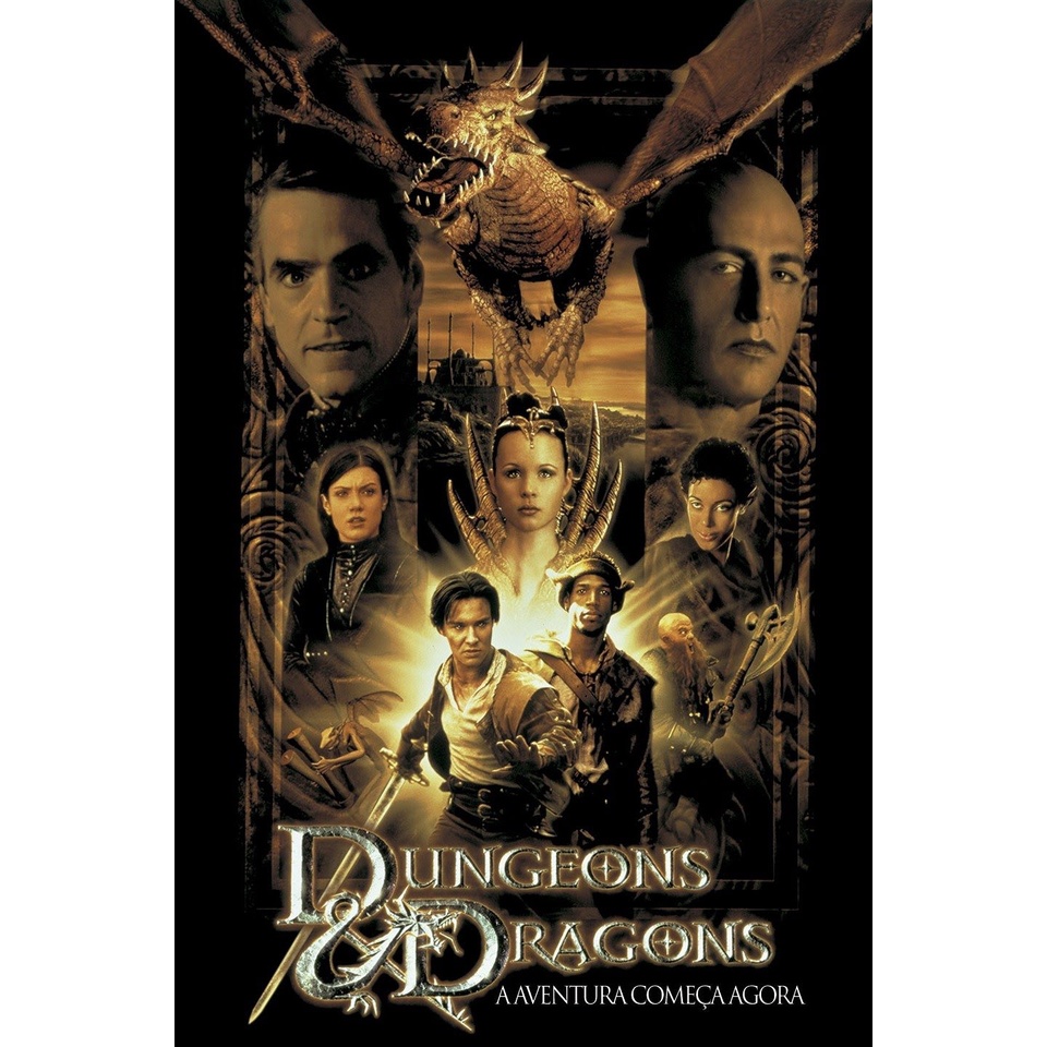 DVD FILME - Dungeons and dragons - Usado
