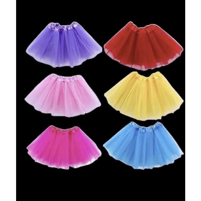 1 Saia De Tule Adulto Com Lisa Carnaval 40 Cm em Oferta na Shopee