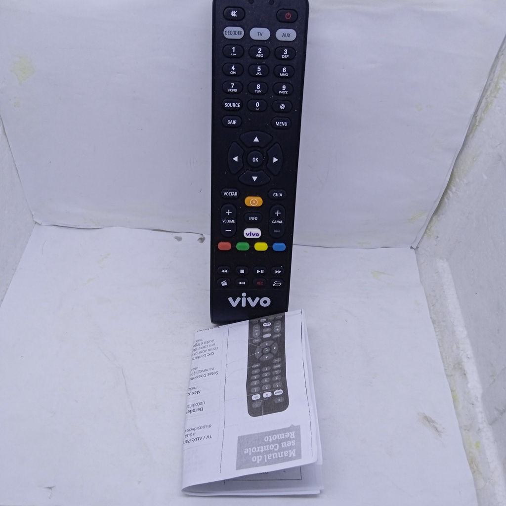Controle Universal Vivo Tv/Ax Comanda Tambem Outros Dispositivos Como Home Theater.