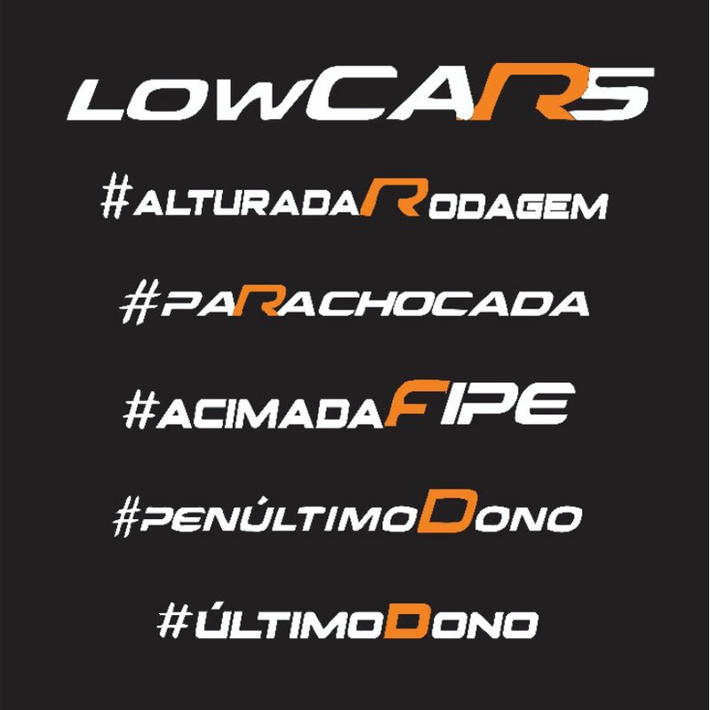 Adesivos Low Cars - Kit com 06 - Altura Da Rodagem Parachocada Acima Da Fipe Penúltimo Dono Ultimo Dono
