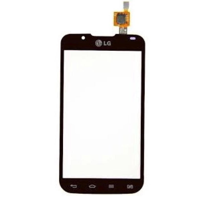 Peça Touch compatível com LG Optimus L7 II P715 / P716 Dual - Preto Tela Vidro