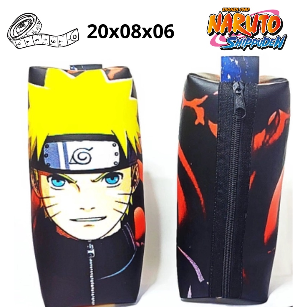 Estojo Naruto Escolar Necessaire Grande X X Shopee Brasil