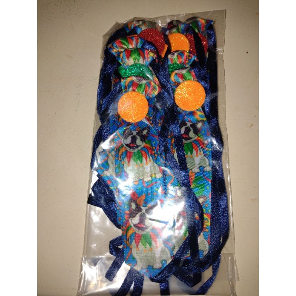 Gravata pet carnaval .