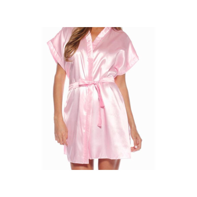 KIT COM 8 ROBES LISO EM CETIM CHARMOUSSE