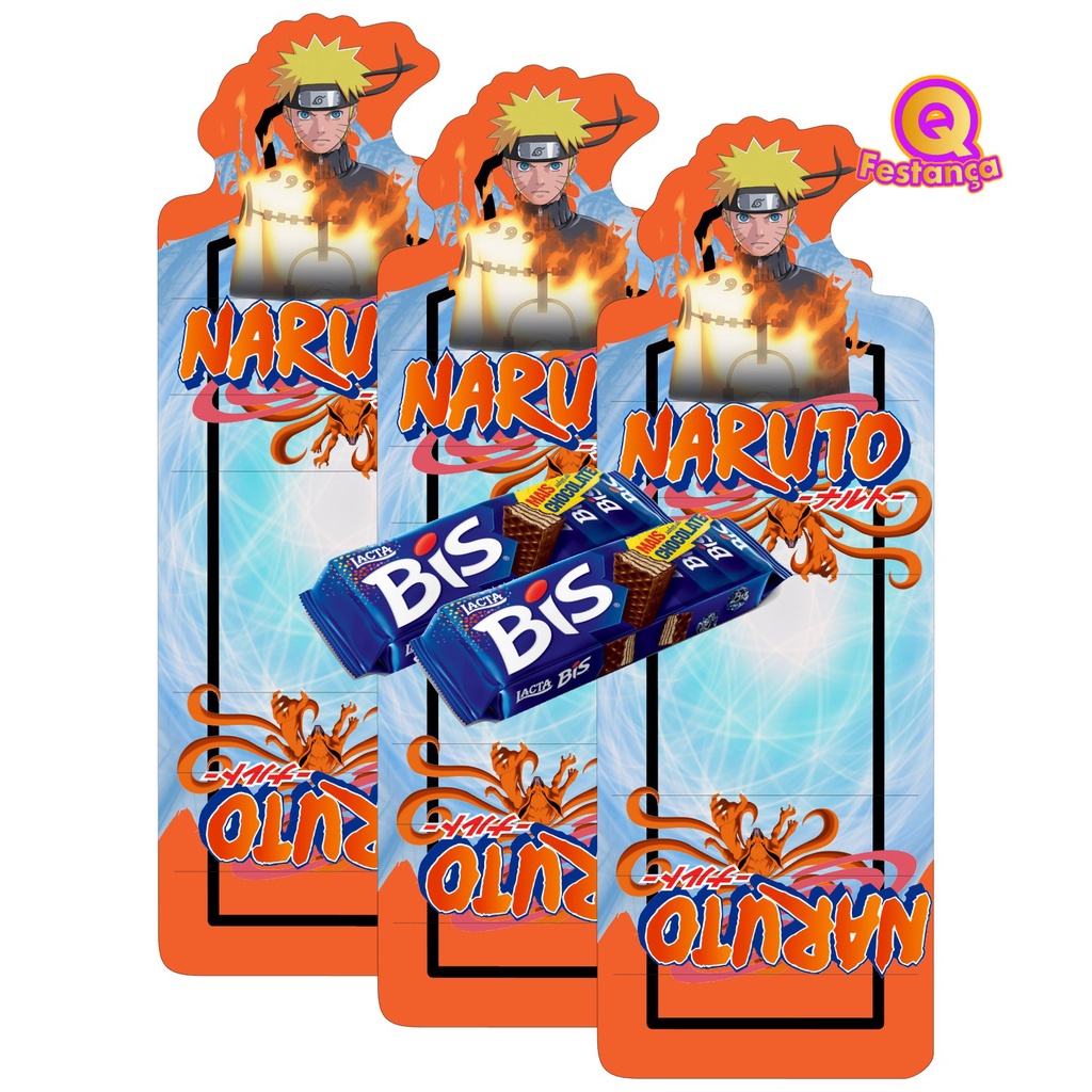 10 Porta Bis Duplo 3D Naruto - Decoração de festa de  Aniversários, Lembrancinhas de Aniversário, Enfeite de Mesa, Decoração de Mesa, Anime, Série de Anime, Raposa de 7 caudas, Ninja, Mangá, Sasuke, Sakura