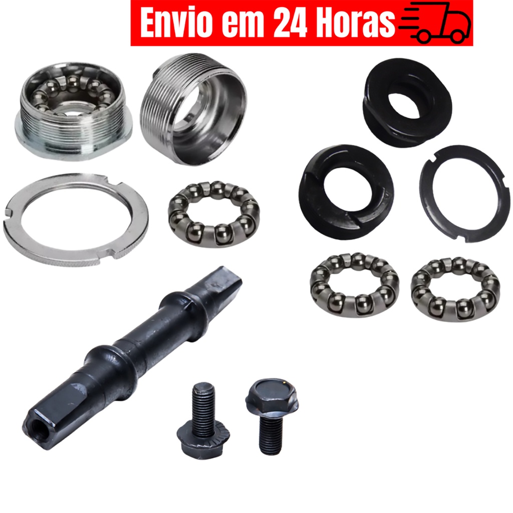 Jogo Movimento Caixa Central 34.7mm Esferado Caixa Fina De Bicicleta Eixo 5U