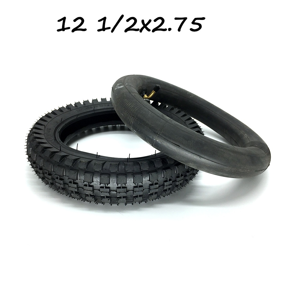 Kit 2 Pneu + 2 Câmara 12 ½ X 2.75 Mini Moto Aro 8