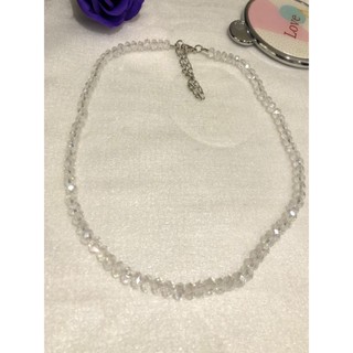 Colar de conta cristal