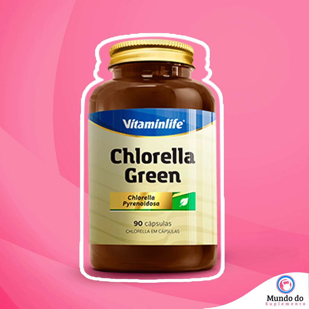 Chlorella Green 330mg - 90caps - Vitaminlife