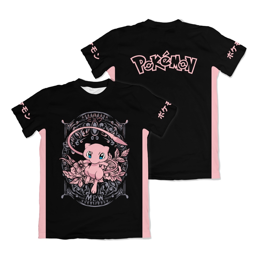 Camiseta Mew Anime Pokemon em Oferta na Shopee