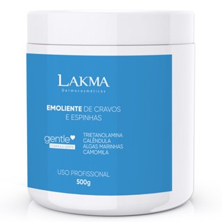 Lakma Creme Emoliente De Cravos E Espinhas 500g Limpeza de Pele
