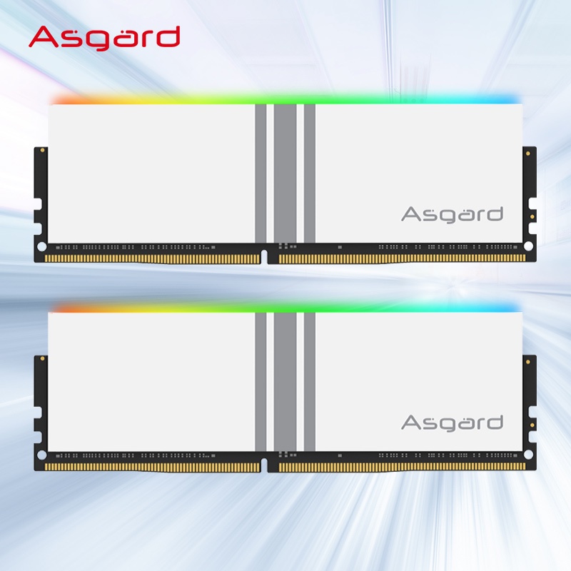 Kit Ddr4 Ram Asgard Valkyrie V5 16 GB e 32 GB2x 2 3200 MHz, RGB, Nova, Lacrada. **No Brasil