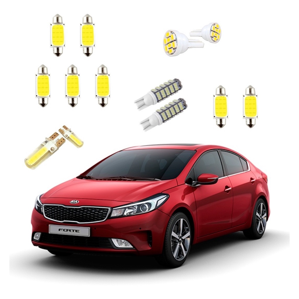 Kit Lâmpadas Led Kia Cerato
