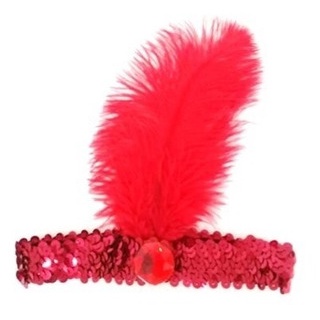 Tiara Melindrosa Vermelha E Preto em Oferta na Shopee